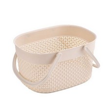 Home Terrior空心沐浴籃 米色, 1個