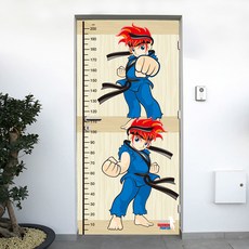 Munky World 前門板 Air Free Taekwon Fighter 高度測量 02, 混色