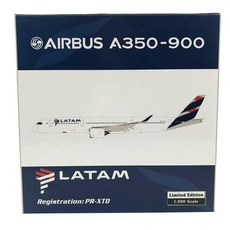 Phoenix飛機模型 1/200 Chile La PR-XTD 航空 A350-900 PR-XTD, 混色