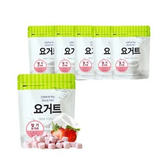 凍乾優格塊, 草莓口味, 16克, 6包