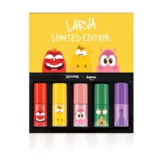 CELLEANSER Lava Pure Peel Off 指甲套組 5 件, 紅色、黃色、粉色、彩虹色、紫色, 1套