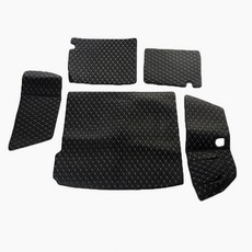 JIAODIAN 프리미엄 퀼팅 트렁크 매트 블랙 HB0377, BMW, X6 (2008~2014)