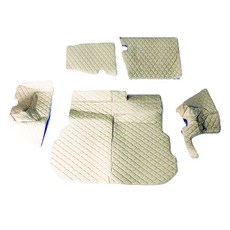 JIAODIAN 菱格紋後車廂墊 淺米色 HB0331, 賓士, GLK (2014-2016)