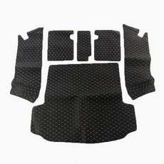 JIAODIAN 프리미엄 퀼팅 트렁크 매트 블랙 HB0383, BMW, 6 시리즈 (2018)