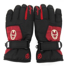 IRON MAN 鋼鐵人印花滑雪手套