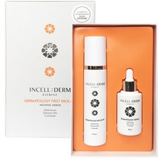 INCELLDERM Dermatology First Booster 120ml + Serum 45ml 2 件套, 1套