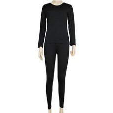 크레샤르 여성용 기모 겨울 내복 기능성 내의 상하의 세트 CWWI-003