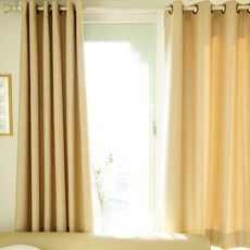 打孔式遮光窗簾, 象牙