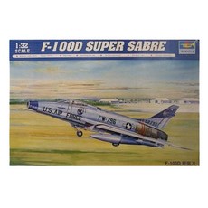 트럼페터 1/32 F-100D SUPER SABRE TRU02232 전투기, 1개