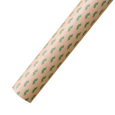 POPO FANCY 鬍子牛皮包裝紙 53cm x 20m, 綠色, 1個