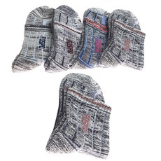 PARAGONA 男式 3 雙 + 女式 2 雙運動登山襪套組, 隨機出貨