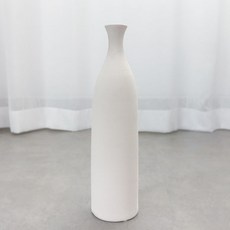 黑白長腳花瓶, 白色的