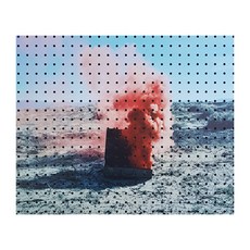 NB Commerce 室內裝潢洞洞板 煙燻粉, 1個, 黑色