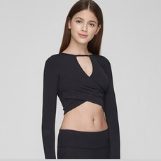 파인드케이 여성용 요가의류 긴팔탑 SW2610