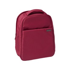 Blessingforyou 素色大口袋後背包, Hannah Red