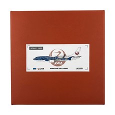 JCWings 1/400日本越南航空B737-800 JA05RK藍鯨模型, 混色