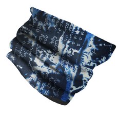 ZECO 刷毛搖粒絨多功能保暖圍脖, 藍色