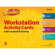 Reading Wonders Grade 1 Workstation Activity Cards Package Hardcover, McGraw-Hill Education