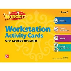 Reading Wonders Grade 6 Workstation Activity Cards Package Hardcover, McGraw-Hill Education
