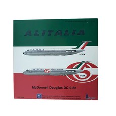 Inflight 1/200義大利貨運航空DC-9-30CF I-DIBK飛機壓鑄模型, 混色