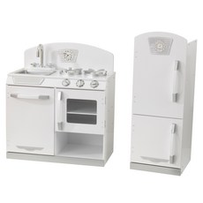 키드크래프트 레트로 주방놀이, 화이트, 1개
