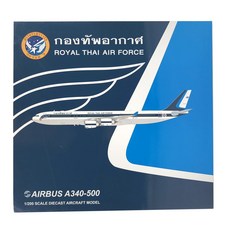 JCWings 1/200泰國皇家空軍A340-500 HS-TYV飛機壓鑄模型, 混色