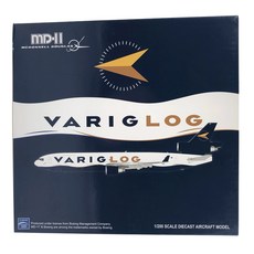 JCWings 1/200 Varig Log MD-11F PR-LGE飛機壓鑄模型, 混色