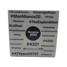 HYJLwings 1/400 Germany Lufthansa aviation A321-200 D-AIRW Star Alliance 비행기 다이캐스트, 혼합 색상, 1개