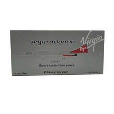 JFOX 1/200 Virgin Atlantic Union G-FAST O/L 비행기 다이캐스트, 혼합 색상, 1개