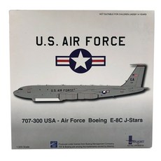 Inflight 1/200 美國空軍E-8C 95-0121 joint star system飛機鋁合金模型, 混色