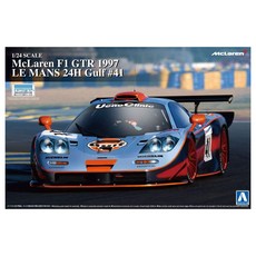 AOSHIMA 1/24 邁凱輪 F1 GTR 1997 勒芒 24H 海灣 no41 日版 00747, 1個