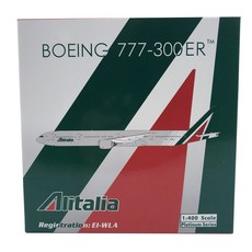 鳳凰1:400義大利航空B777-300ER飛機壓鑄模型 EI-WLA, 混色