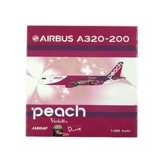 Phoenix飛機模型 1/400 Lok Tao航空 A320-200 JA804P, 混色