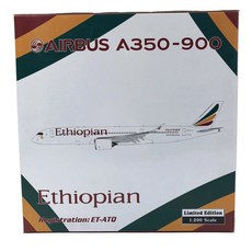 Phoenix飛機模型 1/200衣索比亞航空A350-900 ET-ATQ, 混色