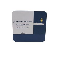 Phoenix 비행기다이캐스트 1/400 Caledonian Airways B757-200 G-BPEF, 혼합 색상, 1개