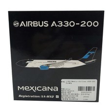 鳳凰1:400墨西哥航空A330-200飛機模型壓鑄 XA-MXQ, 混色