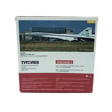 Phoenix飛機模型 1/400俄羅斯航空TU-144D CCCP-77114, 混色