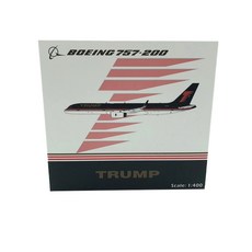 Phoenix 비행기다이캐스트 1/400 Trump B757-200 N757AF, 혼합 색상, 1개