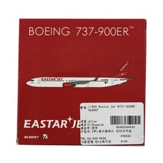 Phoenix 비행기다이캐스트 1/400 Eastar Jet B737-900ER HL8097, 혼합 색상, 1개
