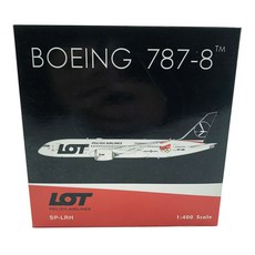 Phoenix飛機模型 1/400 LOT Polish Airlines B787-8 SP-LRH Olympic, 混色