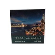 Phoenix飛機模型 1/400 Hongkong Cathay Pacific B747-400F B-LIA 2015s, 混色