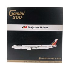 Gemini Jets 飛機壓鑄 1/200 菲律賓航空公司 A340-300 RP-C3434, 混色