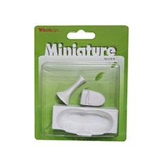 大廳藝術浴室套組家具微型 DIY M1411, C