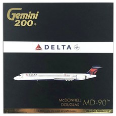 Gemini Jets 飛機壓鑄 1/200 美國達美航空 MD-90 N904DA, 混色