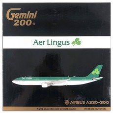Gemini Jets 飛機壓鑄 1/200 愛爾蘭航空公司 A330-300 EI-EAV, 混色