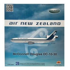 Inflight 1:200紐西蘭航空DC-10-30 ZK-NZS飛機壓鑄模型, 混色