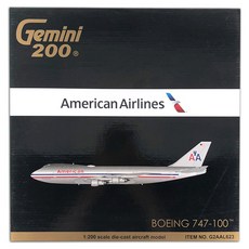 Gemini Jets 飛機壓鑄 1/200 美國航空公司 B747-100 N9674 豪華班輪, 混色
