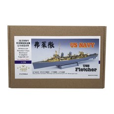 FSTARmodel 1:350 二戰 USN 弗萊徹級驅逐艦完整升級套組適用於田宮 78012 塑料模型零件, 混色