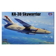 TRUMPETER 小號手 Trumpeter 1:48 KA-3B Skywarrior戰略轟炸機塑膠模型戰鬥機, 1個