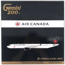 Gemini Jets 飛機壓鑄 1/200 加拿大航空 A330-300 C-GFAF, 混色